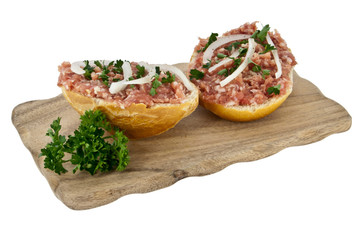 Rolls with minced pork