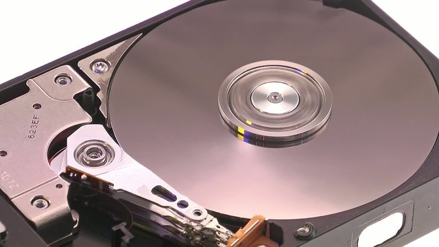 hard disk running