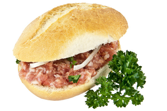 Roll with minced pork