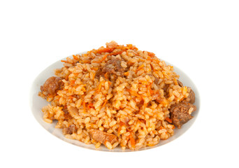 pilaf isolated