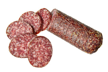 Sausage with slices