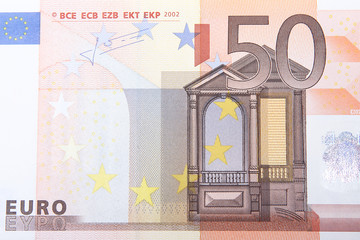 Euro bank note