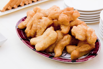 Deep fried dough sticks