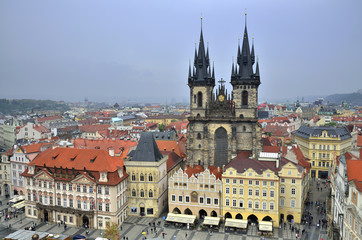 Fototapeta na wymiar Prag Teynkirche