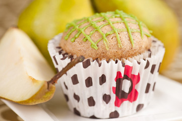 Pear muffin