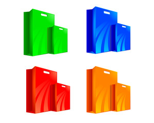 colorful shopping bags