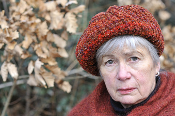 Depressed Senior Woman 3