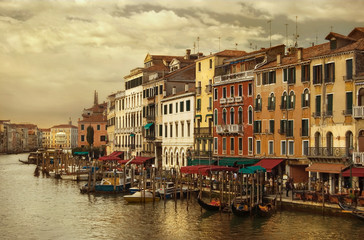 Obraz na płótnie Canvas Venice, Grand Canal - Wenecja