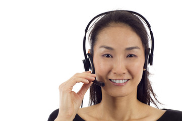 Fototapeta premium Customer Service Operator