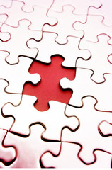 Fototapeta premium Jigsaw puzzle