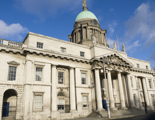 The Customs House in Dublin City Ireland