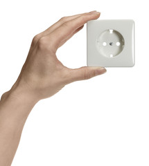 hand and socket