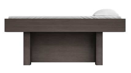 Wooden massage table