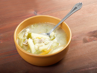 russian tradition soup Rassolnik