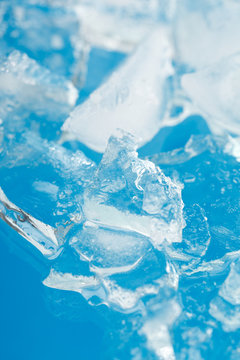 fresh cool ice cube