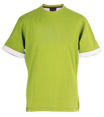 green t-shirt