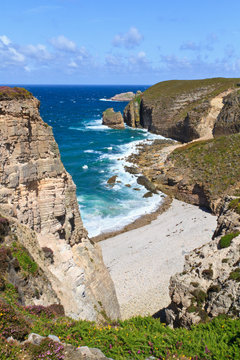 French atlantic coast near Cap Frehel
