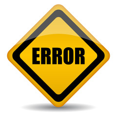 Error vector sign