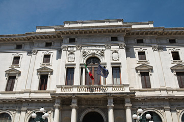 Fototapeta premium Chamber of Commerce of Ferrara. Emilia-Romagna. Italy.