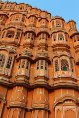 Hawa Mahal, the Palace of Winds, Jaipur, Rajasthan, India.