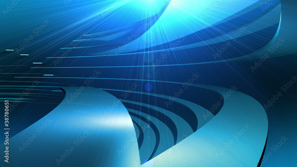 Poster motion 3d graphics shapes abstract animation