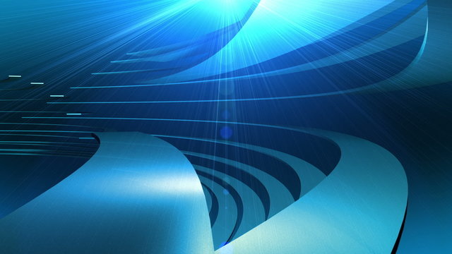 Motion 3D Graphics Shapes Abstract Animation