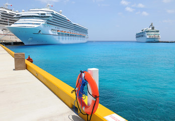 Cruise Ships in Tropical Waters