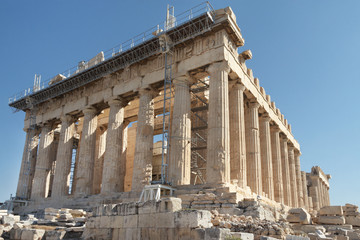 Obraz premium Greece, Athens. The ancient Greek temple Parthenon