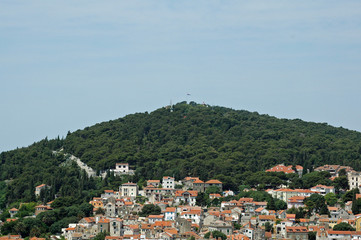 Le mont Marjan à Split en Croatie