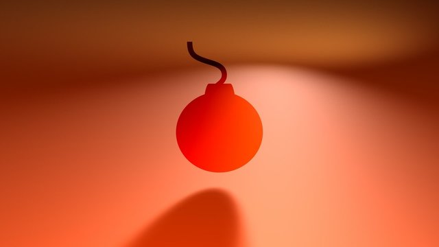 Bomb Orange (Vector Animation)