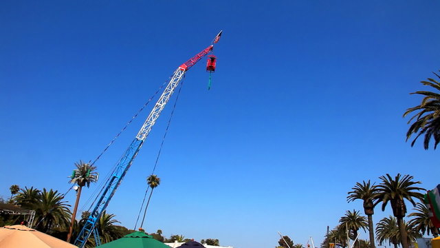 Bungee Jumper at the Carnival