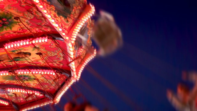 Carnival Swing Ride at Fair