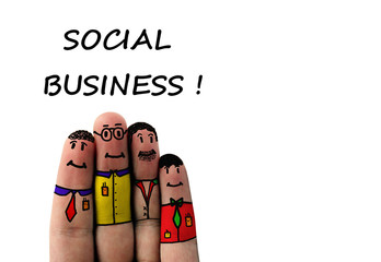 Social Business People