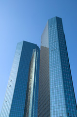 Fototapeta na wymiar Skyscraper we Frankfurcie nad Menem - Niemcy
