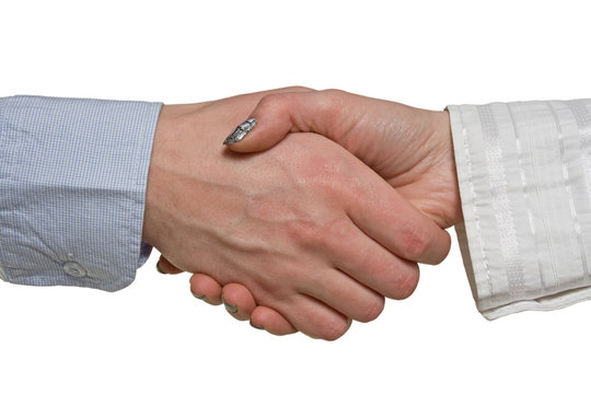 Business handshake