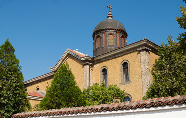 Fototapeta na wymiar Church of Sliven city in Bulgaria