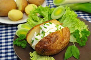 Teller, Kartoffeln