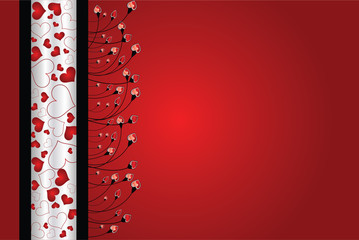 Valentine´s day abstract background