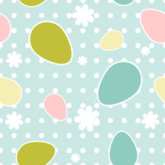 Easter seamless pattern