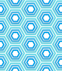 Seamless background texture made of hexagons