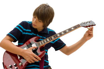jeune guitariste