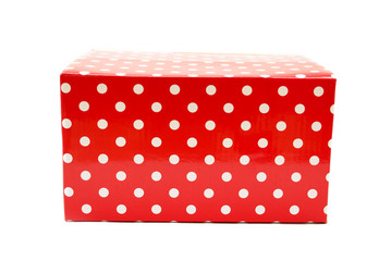 red box on white background