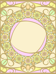 アールデコ風のデザイン