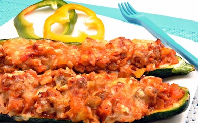 Calabacines rellenos