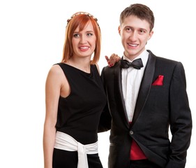 Beautiful young couple.