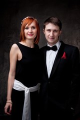 Beautiful young couple.