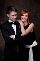 Beautiful young couple.