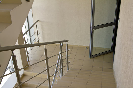 office staircase
