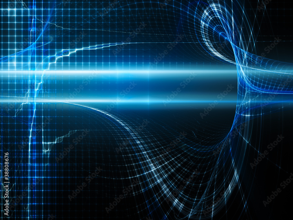 Poster computer graphics abstract texture