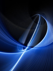 Abstract blue and black texture